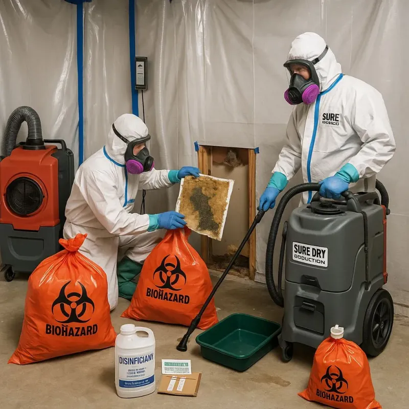 Contaminated Water Handling Protocols process in Fairfield, ME