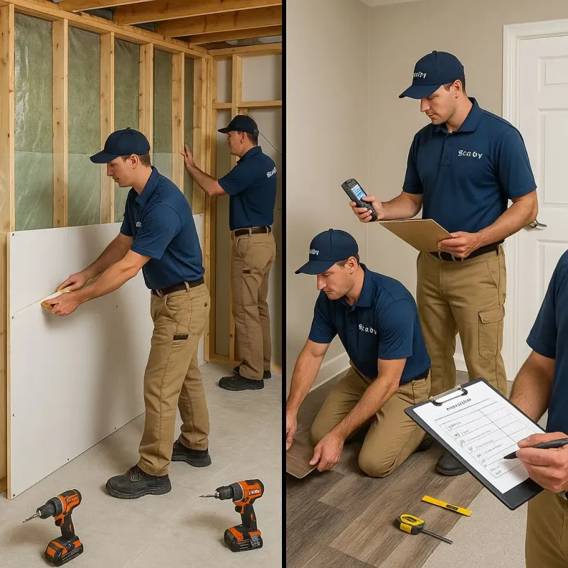 Repairs and Reconstruction process in Fairfield, ME