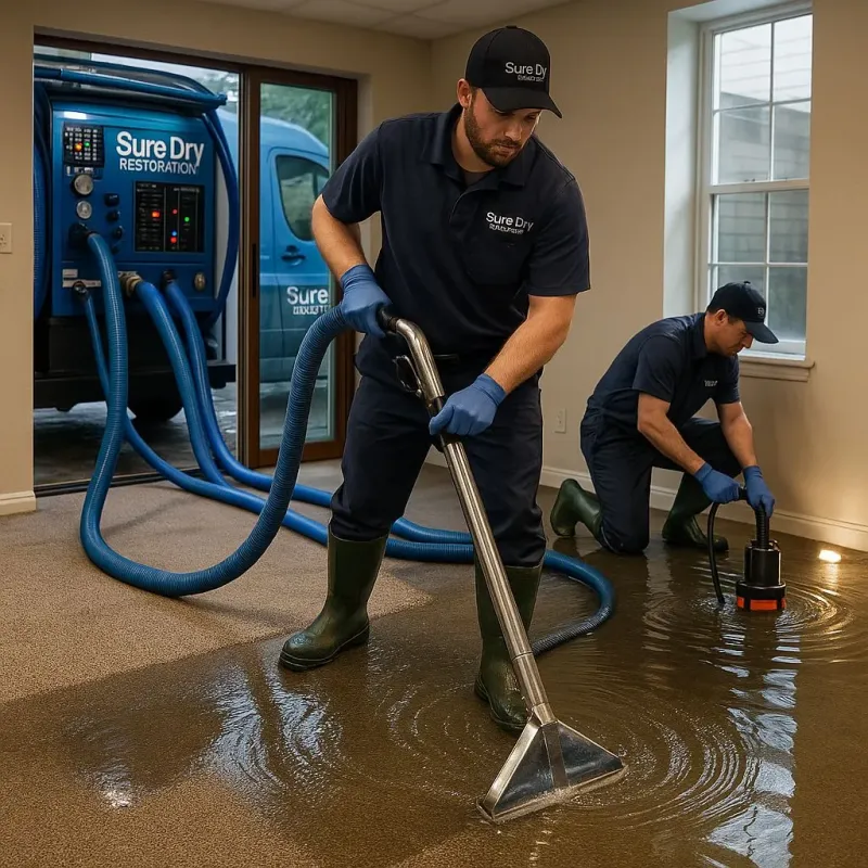 Water Extraction and Removal process in Fairfield, ME